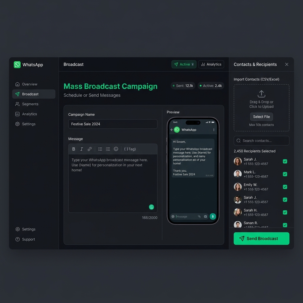 WAMu Broadcast UI